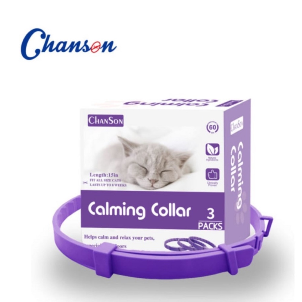 Cat Calming Collar Anxiety Aggression Relief Stress Pheromones